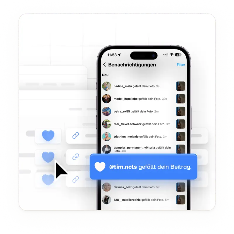 Instagram Likes 3 Insta Likes kaufen