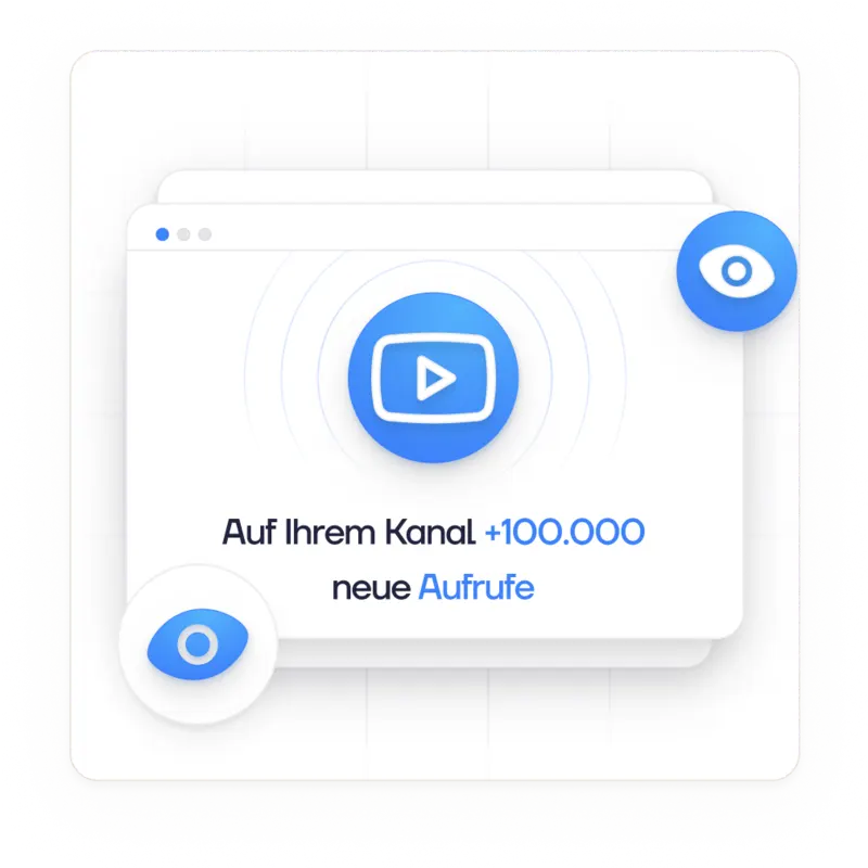 YouTube Views 3 Aufrufe auf YouTube kaufen